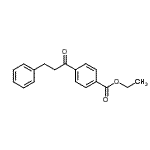 CAS 登录号：898764-15-3， 乙基4-(3-苯基丙酰基)苯甲酸酯