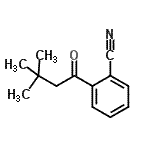 CAS 登录号：898764-17-5， 2-(3,3-二甲基丁酰基)苯甲腈
