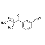 CAS 登录号：898765-13-4， 3-(2,2-二甲基丁酰基)苯甲腈