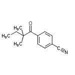 CAS 登录号：898765-16-7， 4-(2,2-二甲基丁酰基)苯甲腈