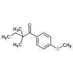CAS 登录号：898765-31-6， 2,2-二甲基-1-[4-(甲硫基)苯基]-1-丁酮