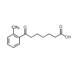 CAS 登录号：898765-33-8， 7-(2-甲基苯基)-7-氧代庚酸