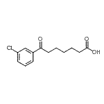 CAS 登录号：898765-73-6， 7-(3-氯苯基)-7-氧代庚酸