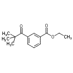 CAS#: 898766-18-2, Ethyl 3-(2,2-dimethylpropanoyl)benzoate