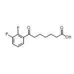 CAS 登录号：898766-19-3， 7-(2,3-二氟苯基)-7-氧代庚酸