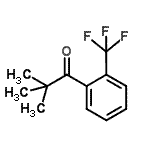 CAS 登录号：898766-36-4， 2,2-二甲基-1-[2-(三氟甲基)苯基]-1-丙酮