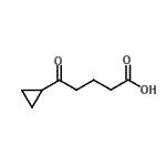 CAS 登录号：898766-87-5， 5-环丙基-5-氧代戊酸