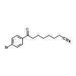 CAS#: 898766-90-0, 8-(4-Bromophenyl)-8-oxooctanenitrile