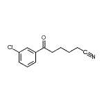 CAS 登录号：898767-70-9， 6-(3-氯苯基)-6-氧代己腈