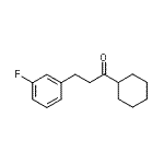 CAS 登录号：898767-83-4， 1-环己基-3-(3-氟苯基)-1-丙酮