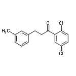 CAS 登录号：898768-07-5， 1-(2,5-二氯苯基)-3-(3-甲基苯基)-1-丙酮