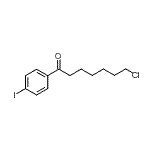 CAS 登录号：898768-26-8， 7-氯-1-(4-碘苯基)-1-庚酮