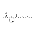 CAS 登录号：898768-47-3， 6-氯-1-(3-硝基苯基)-1-己酮