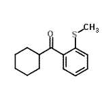 CAS 登录号：898769-03-4， 环己基[2-(甲硫基)苯基]甲酮