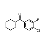 CAS 登录号：898769-24-9， (4-氯-3-氟苯基)(环己基)甲酮