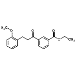 CAS 登录号：898769-77-2， 乙基3-[3-(2-甲氧基苯基)丙酰]苯甲酸酯
