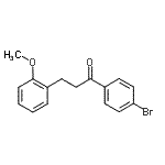 CAS 登录号：898769-87-4， 1-(4-溴苯基)-3-(2-甲氧基苯基)-1-丙酮