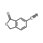 CAS 登录号：89877-62-3， 3-氧代-1,3-二氢-2-苯并呋喃-5-甲腈