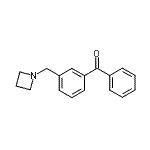 CAS 登录号：898771-16-9， [3-(1-氮杂环丁基甲基)苯基](苯基)甲酮