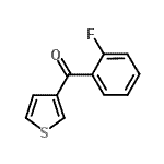 CAS#: 898771-27-2, (2-Fluorophenyl)(3-thienyl)methanone