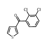 CAS 登录号：898771-50-1， (2,3-二氯苯基)(3-噻吩基)甲酮