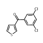 CAS 登录号：898771-58-9， (3,5-二氯苯基)(3-噻吩基)甲酮