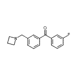 CAS 登录号：898771-65-8， [3-(1-氮杂环丁基甲基)苯基](3-氟苯基)甲酮