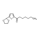 CAS 登录号：898771-90-9， 1-[5-(1,3-二氧戊环-2-基)-2-噻吩基]-1-庚酮