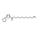 CAS 登录号：898772-00-4， 1-[5-(1,3-二氧戊环-2-基)-2-噻吩基]-1-十二烷酮