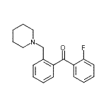 CAS#: 898773-48-3, (2-Fluorophenyl)[2-(1-piperidinylmethyl)phenyl]methanone