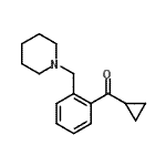 CAS 登录号：898773-83-6， 环丙基[2-(1-哌啶基甲基)苯基]甲酮