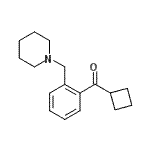 CAS 登录号：898773-85-8， 环丁基[2-(1-哌啶基甲基)苯基]甲酮