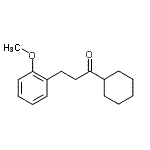 CAS#: 898774-34-0, 1-Cyclohexyl-3-(2-methoxyphenyl)-1-propanone