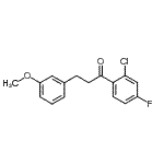 CAS#: 898775-04-7, 1-(2-Chloro-4-fluorophenyl)-3-(3-methoxyphenyl)-1-propanone