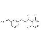 CAS#: 898775-40-1, 1-(2,6-Dichlorophenyl)-3-(3-methoxyphenyl)-1-propanone