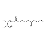 CAS 登录号：898776-76-6， 乙基6-(3,4-二氯苯基)-6-氧代己酸酯