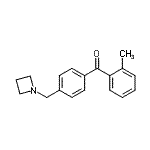CAS 登录号：898777-25-8， [4-(1-氮杂环丁基甲基)苯基](2-甲基苯基)甲酮