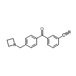 CAS#: 898777-46-3, 3-[4-(1-Azetidinylmethyl)benzoyl]benzonitrile