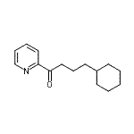 CAS 登录号：898779-62-9， 4-环己基-1-(2-吡啶基)-1-丁酮