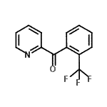 CAS 登录号：898779-76-5， 2-吡啶基[2-(三氟甲基)苯基]甲酮