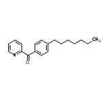 CAS 登录号：898779-98-1， (4-庚基苯基)(2-吡啶基)甲酮
