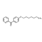 CAS 登录号：898780-12-6， [4-(庚氧基)苯基](2-吡啶基)甲酮