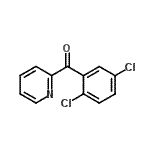 CAS 登录号：898780-33-1， (2,5-二氯苯基)(2-吡啶基)甲酮