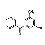 CAS 登录号：898780-54-6， (3,5-二甲基苯基)(2-吡啶基)甲酮