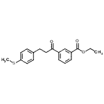 CAS 登录号：898780-95-5， 乙基3-{3-[4-(甲硫基)苯基]丙酰}苯甲酸酯
