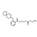 CAS 登录号：898781-29-8， 乙基6-[2-(1,4-二氧杂-8-氮杂螺[4.5]癸-8-基甲基)苯基]-6-氧代己酸酯