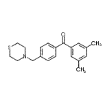 CAS#: 898782-81-5, (3,5-Dimethylphenyl)[4-(4-thiomorpholinylmethyl)phenyl]methanone