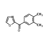 CAS 登录号：898784-50-4， (3,4-二甲基苯基)(1,3-恶唑-2-基)甲酮