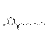 CAS 登录号：898784-72-0， 1-(2-氯-4-吡啶基)-1-辛酮