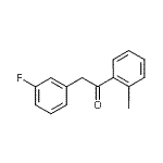 CAS 登录号：898784-77-5， 2-(3-氟苯基)-1-(2-碘苯基)乙酮